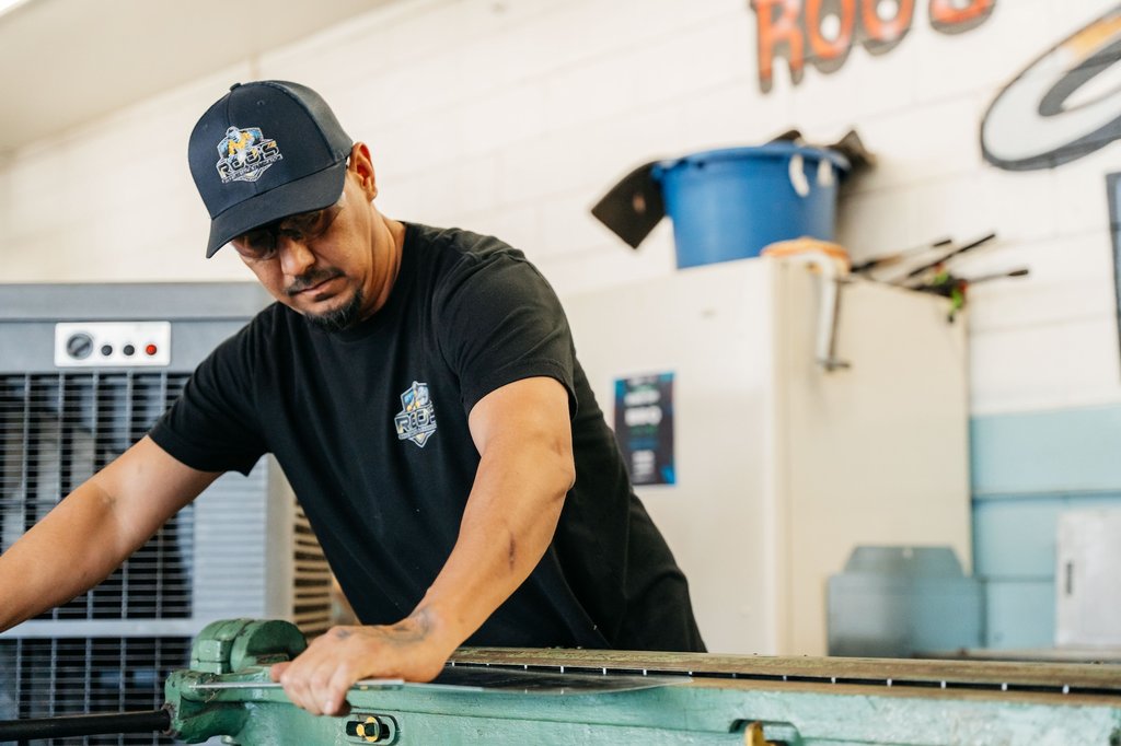 Structural Steel Frame — Welded frame assembly built for the shop floor and the field.